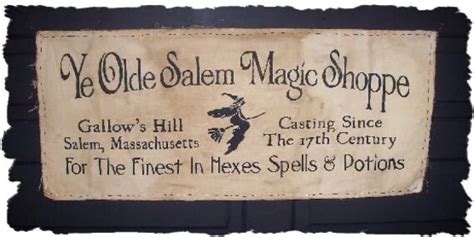 The Olde Salem Magic Shoppe: a Haven for Charms and Curses